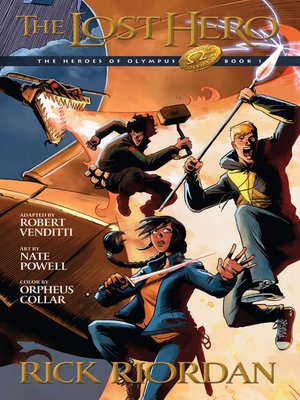 cover image of The Lost Hero: The Graphic Novel